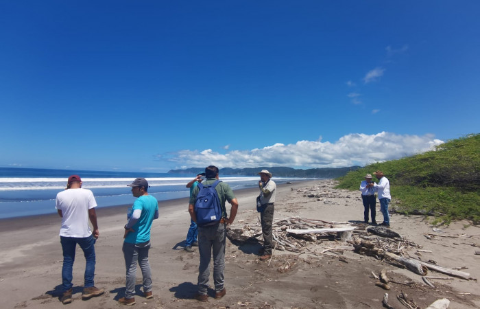Playa Naranjo, Sector Santa Rosa  17 de agosto 2022  Foto: Octavio Rodríguez