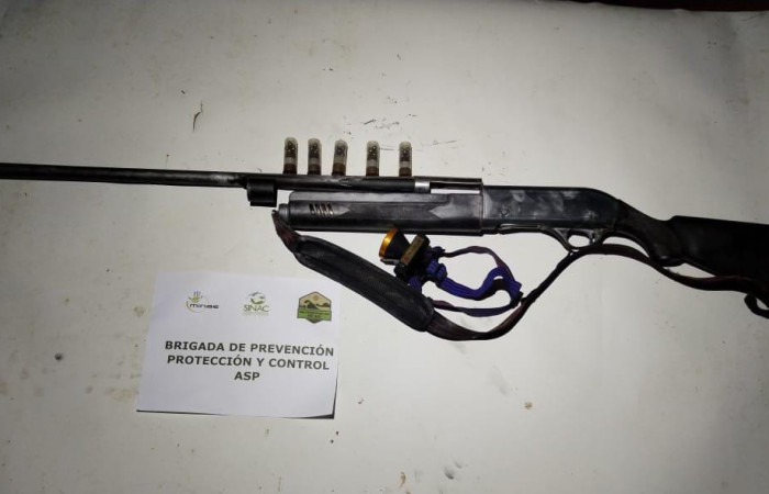 6 de junio 2023  Parque Nacional Santa Rosa  Foto: Brigada de Control y Protección del Área Silvestre Protegida 