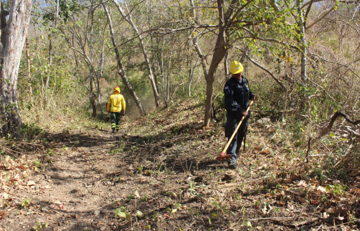 Academia Nacional  de Policías en Murciélago 8 de febrero 2019 Foto: Melissa Espinoza