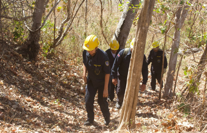 Academia Nacional  de Policías en Murciélago 8 de febrero 2019 Foto: Melissa Espinoza