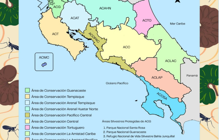 Para enseñar y bioalfabetizar a los estudiantes acerca de las áreas de conservación. Foto: Juan Vega