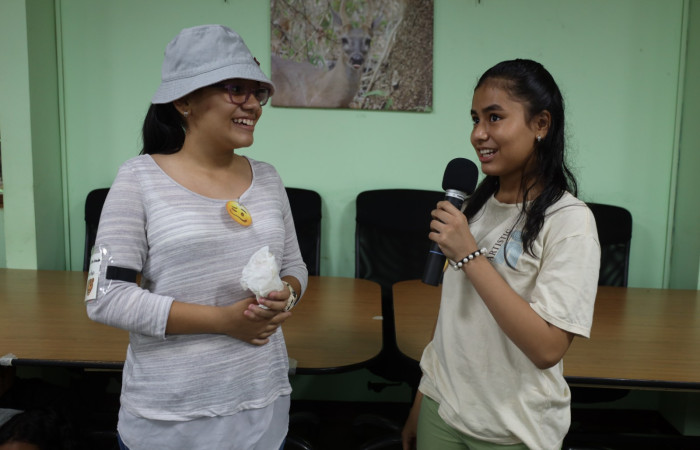 Ruleta de emojis,  Eduardo Artavia,  Programa de Educación Biológica.  Fuente: Melissa Espinoza, 2025.