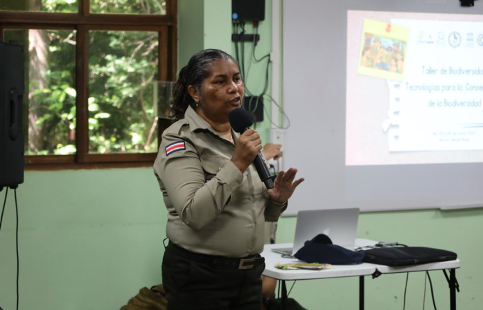 Gabriela Gutiérrez Ruíz.  Coordinadora del Programa de Educación Biológica.  Fuente: Melissa Espinoza, 2025.