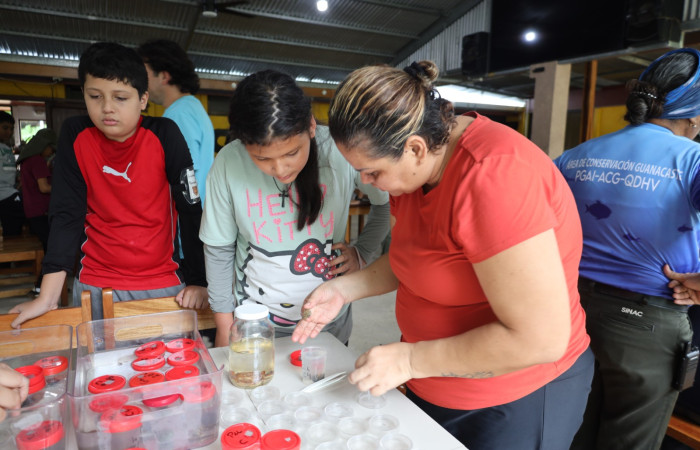 Comunidad de Cuajiniquil, La Cruz.  Fuente: Melissa Espinoza, 2025.