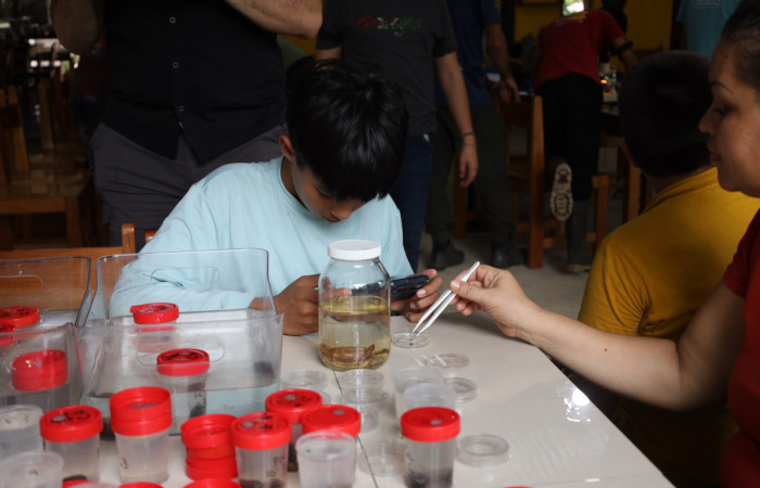 Comunidad de Cuajiniquil, La Cruz.  Fuente: Melissa Espinoza, 2025.