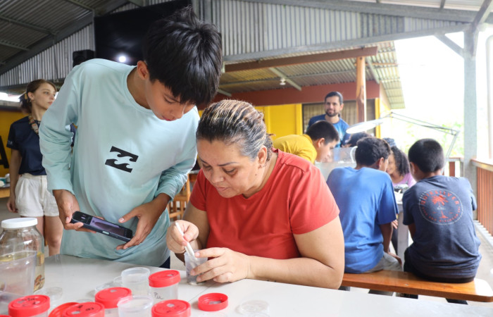 Comunidad de Cuajiniquil, La Cruz.  Fuente: Melissa Espinoza, 2025.