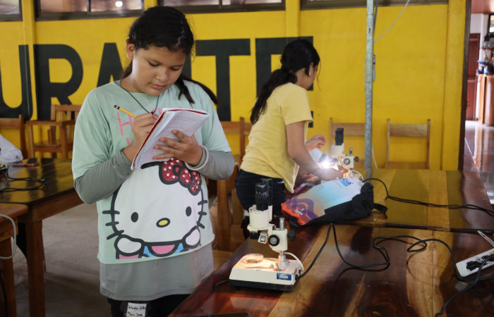 Comunidad de Cuajiniquil, La Cruz.  Fuente: Melissa Espinoza, 2025.