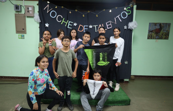 Equipo Jaguar,  Sector Santa Rosa, ACG.  Fuente: Melissa Espinoza, 2025.