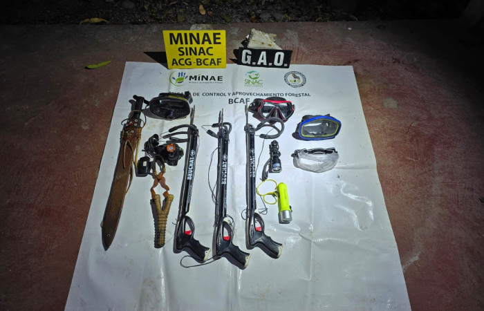 5 de febrero 2026  Río Sábalo, La Cruz Guanacaste  Foto: Brigada de Control y Aprovechamiento Forestal (BCAF.PSA)