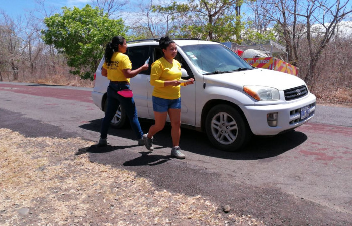 Sector Santa Rosa, 29 marzo 2018, Foto: Programa Manejo del Fuego