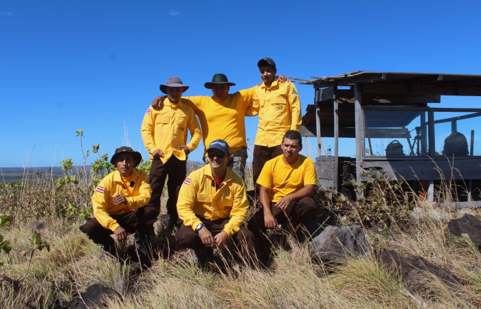 Marzo 2018, Puesto de vigilancia La Palma, Fotografía: Melissa Espinoza R.
