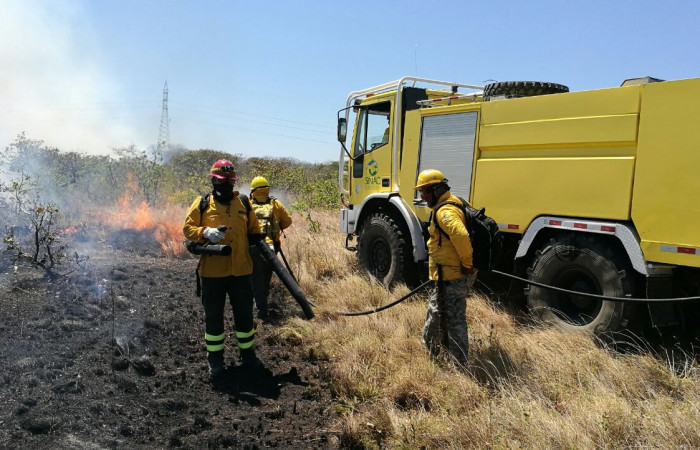 Parque Nacional Guanacaste, 11 de marzo 2018, Foto: Programa Manejo del Fuego