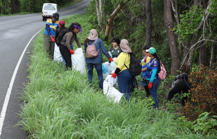 Túnel verde y vivo de la biodiversidad   3 de julio 2026  Foto: Melissa Espinoza