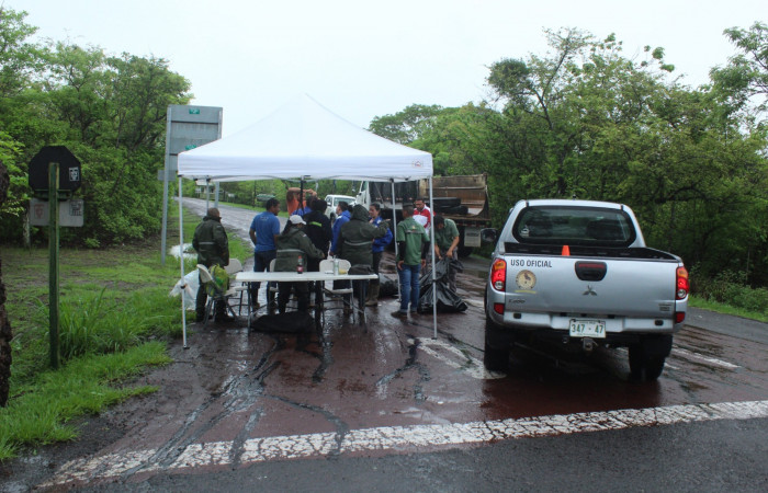 Limpieza en Tunel verde y vivo de la biodiversidad