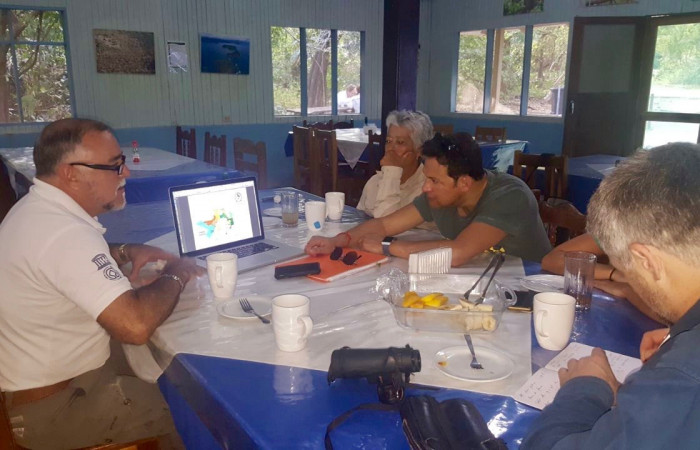 Introducción al día y programa de actividades, Sector Santa Rosa, 25 de enero 2018, Fotografía: Ana María Monge