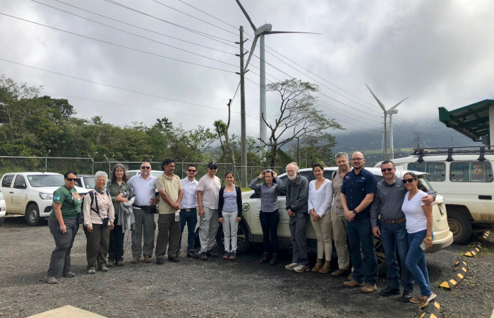Misión, Personal MINAE-SINAC-ACG, GDFCF y personal de Proyecto eólicos, Quebrada Grande de Liberia, 27 de enero 2018, Fotografía: Alejandro Masís