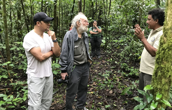 Felix Carmona del Programa de Restauración y Silvicultura- Proyecto Restauración con Gmelina, Sector San Cristóbal, Dos Ríos de Upala, 27 de enero 2018, Fotografía: Roger Blanco
