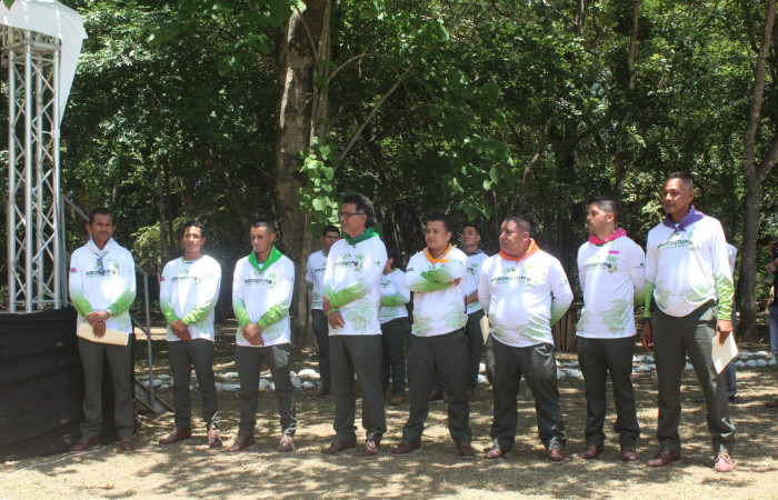 Inauguración del Arboretum  EEFH  30 agosto 2019  Foto: Melissa Espinoza