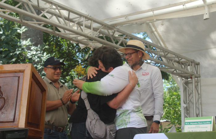 Inauguración del Arboretum  EEFH  30 agosto 2019  Foto: Melissa Espinoza