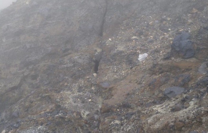 28 de agosto 2019 Foto: Observatorio sismológico y vulcanológico de Arenal y Miravalles (OSIVAM) Volcán Rincón de la Vieja