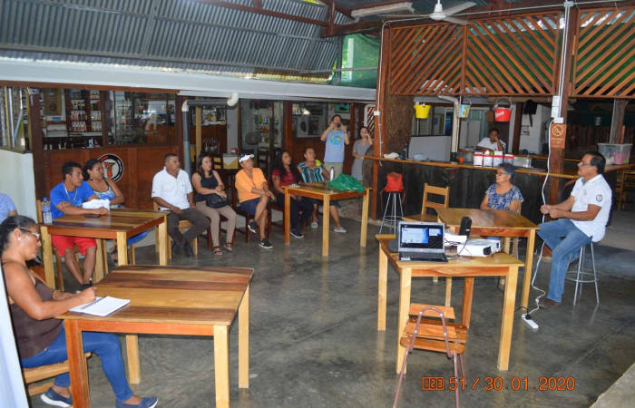 Restaurante El Arrecife, Cuajiniquil  30 de enero 2020  Foto: Olger Vega
