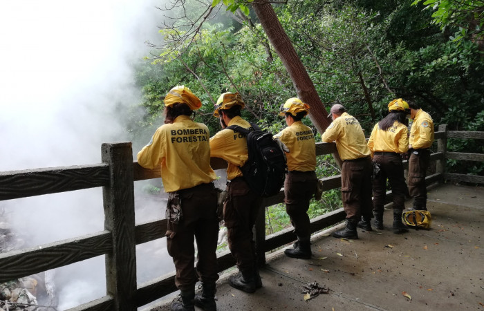 Sector Pailas, Parque Nacional Rincón de la Vieja  Mayo 2020  Foto: Melissa Espinoza