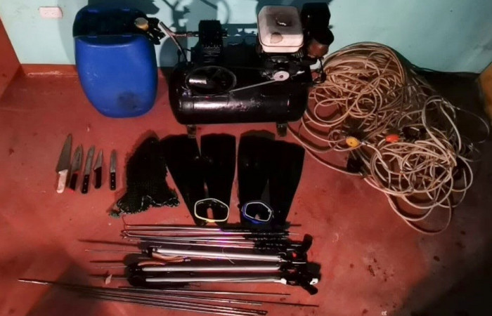 Sector Marino ACG  8 de julio 2020  Foto:  Brigada de Control Marino Costero