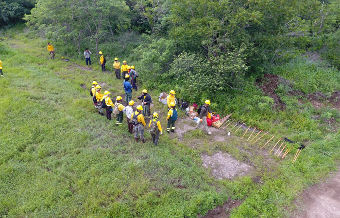 Sector Santa Rosa, 30 setiembre 2108, Foto: Julio Díaz